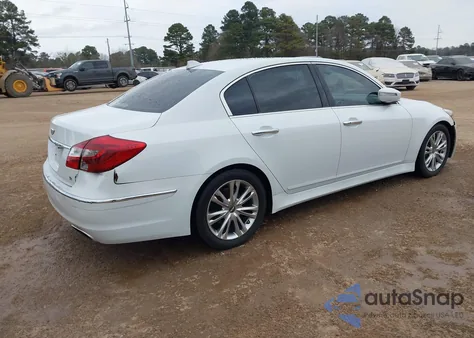 2013 Hyundai Genesis 3.8 z USA, uszkodzony, nr VIN KMHGC4DDXDU222243